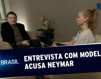 Mulher que acusa Neymar de estupro, confirmou sua versão do caso — Foto: Reprodução/SBT