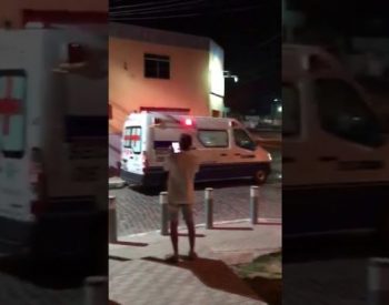 Servidora do Hospital Belarmino Correia, em Goiana, foi afastada do cargo. Secretaria Estadual de Saúde solicitou o desligamento do motorista de empresa terceirizada — Foto: Reprodução.