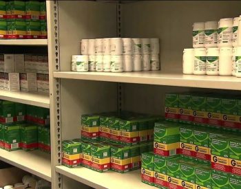 Medicamentos contra HIV.  — Foto: Reprodução/TV Globo.