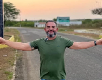 Ex-prefeito de São Pedro Miguel Cabral Nasser, vítima de um ataque ocorrido em Natal