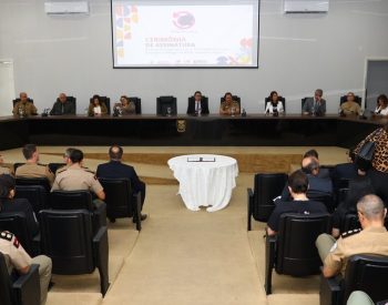 MP e Polícia Militar da Paraíba firmam acordo para reduzir reincidência de casos de violência contra a mulher — Foto: Ministério Público da Paraíba