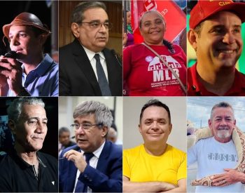 Candidatos ao Governo do Rio Grande do Norte — Foto: Reprodução