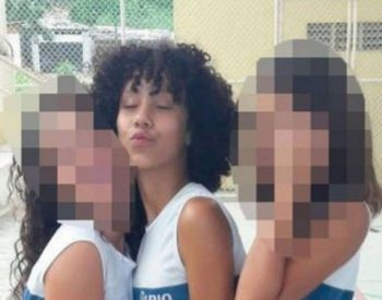 Corpo da jovem de 13 anos foi sepultado na manhã deste domingo