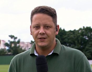 Repórter Bruno Laurence.