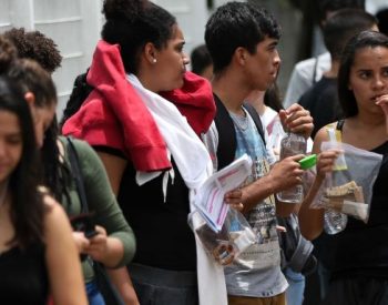 A reportagem apurou que houve problemas com as plataformas de vestibular de duas universidades de São Paulo, PUC-SP e FGV-SP, prejudicando os candidatos. Foto — ©Marcelo Camargo/Agência Brasil.