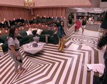 Produção teve que fazer manutenção interna da casa do reality. ( Foto: © Reprodução/Globo )