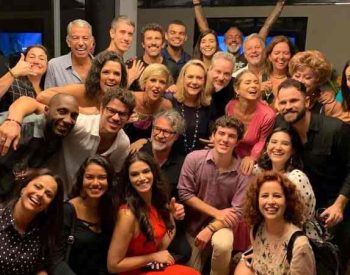 A atriz decidiu não se aproximar do colega de trabalho. ( Foto: © Reprodução / Instagram )