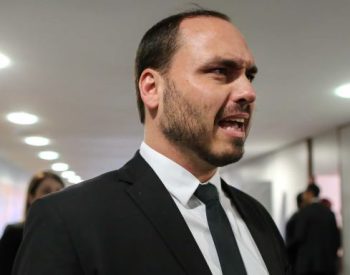 O vereador do Rio Carlos Bolsonaro (Republicanos). Foto — ©Getty / Imagens.