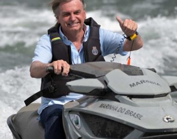 Ex-presidente da república, Jair Messias Bolsonaro. Foto — © Getty / Imagens.