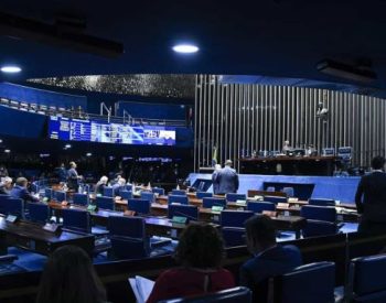 Planalto do Senado Federal.  Foto — © Roque de Sá / Agência Brasil.