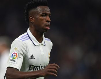 Jogador do Real Madrid, Vinícius Junior. Foto — ©Getty / Imagens.