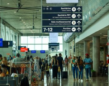 Terminal de embarque Natal Airport — Foto: Alex Régis