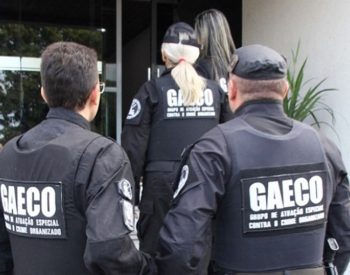 Operação do Gaeco — Foto: Divulgação/MPPB