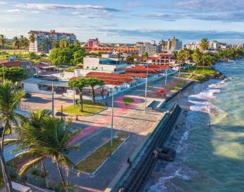 Ministério Público e construtoras entraram em acordo para não demolição de excedente em um prédio acima da altura permitida — Foto: Prefeitura de Cabedelo