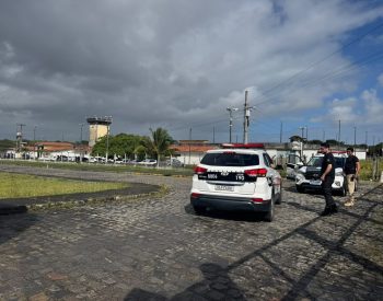 Princípio de rebelião foi registrado no pavilhão 1 do PB2, em João Pessoa — Foto: Karine Tenório/TV Cabo Branco