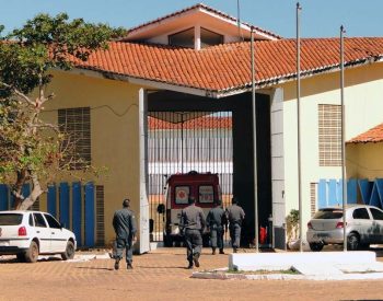 Penitenciária Estadual de Alcaçuz, no RN (Foto: Ricardo Araújo/G1)