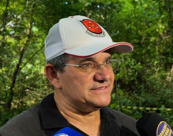 Idosa encontrada morta pode ter chegado com vida em área de mata, na Grande João Pessoa, diz perícia — Foto: Flávio Fernandes/TV Cabo Branco