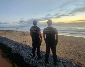 Operação da Polícia Federal cumpre mandados de busca e apreensão nas cidades de Baía da Traição e Manaíra em investigação contra abuso sexual infantil — Foto: Polícia Federal/Divulgação