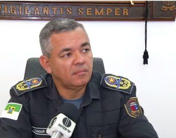 Comandante-geral da PM do RN coronel Osmar Maciel (Foto: Reprodução/Inter TV Cabugi)