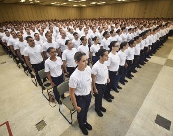 Curso de formação dos primeiros candidatos convocados começou em janeiro de 2020. — Foto: Elisa Elsie