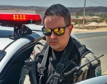 Cabo da PM da Paraíba, Edmo Tavares, morreu em confronto com policiais militares do Rio Grande do Norte — Foto: Cedida
