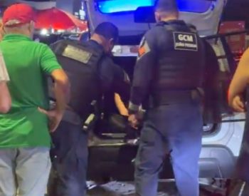 Homem é preso suspeito de tentar invadir comitê de candidato e fazer ameaças na PB — Foto: Reprodução
