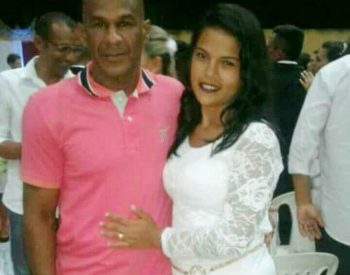 Divisão de Homicídios procura Laudir Gomes do Nascimento, de 45 anos, visto armado antes e após o assassinato de Estefany Micaeli Souza de Carvalho, de 19, morta neste domingo (26) em São Gonçalo do Amarante (Foto: Polícia Civil do RN/Divulgação)