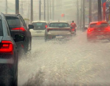 Chuva em João Pessoa — Foto: Prefeitura de João Pessoa/Divulgação