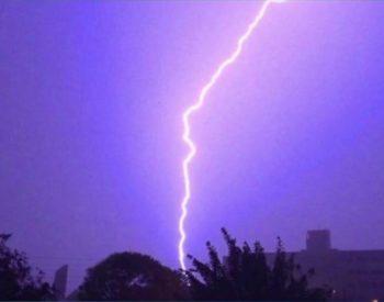 Raio no RN (Arquivo) — Foto: Ronildo Medeiros