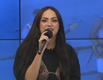 Raphaela Santos no JPB1 — Foto: Reprodução/TV Cabo Branco