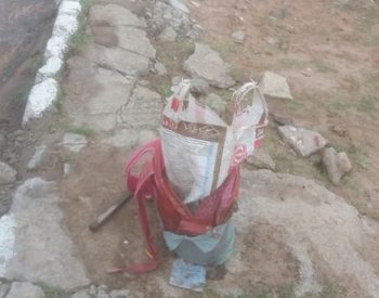 Catador de materiais recicláveis encontrou mochila na rua e acionou polícia ao perceber o que estava dentro. Caso aconteceu na tarde desta sexta-feira (12) em São Gonçalo do Amarante. ( Foto:  Redes Sociais )