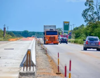 Trecho da Reta Tabajara que aguarda finalização da duplicação. Foto — ©Pedro Vitorino