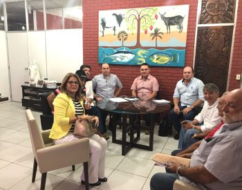 Amazan participou da reunião da FEMURN - Foto divulgação/Assessoria.
