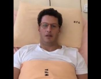 Salles publicou vídeo nas redes sociais dizendo que vai ficar tudo bem. — Foto: Reprodução.