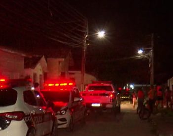Ataque a tiros deixa um morto e uma adolescente ferida em Santa Rita — Foto: Reprodução / TV Cabo Branco