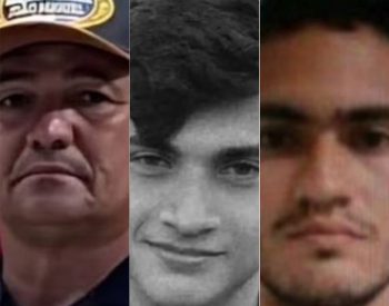 Foto 1: Isomar Cesário Soares, empresário | Foto 2: Miquéias Oliveira de Carvalho, jovem aprendiz | Foto 3: Paulo José Santos Monteiro, suspeito — Foto: Divulgação