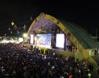 São João de Santa Rita, na Paraíba, é cancelado após fortes chuvas — Foto: Divulgação