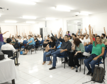 Professores do Campus da UFERSA. Foto — © Divulgação.