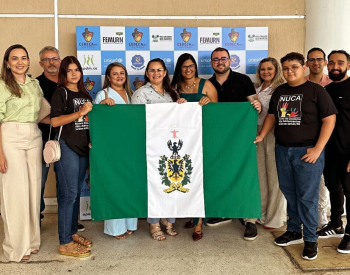 Equipe da comitiva de Jardim do Seridó que vieram receber o prêmio da UNICEF. Foto — ©Divulgação.