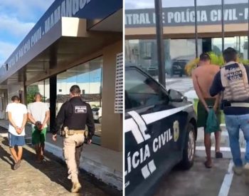 Seis pessoas são presas suspeitas de tráfico, associação criminosa e ameaças contra indígenas no Litoral Norte da Paraíba — Foto: Reprodução/Polícia Civil