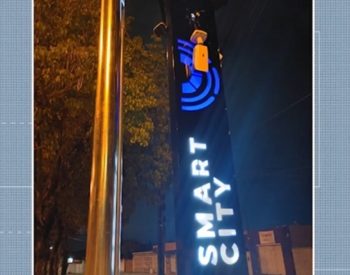 Câmeras destruídas em Mangabeira VIII — Foto: Reprodução/TV Cabo Branco