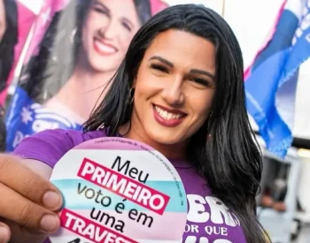 Vereadora de Carnaúba dos Dantas Thabatta Pimenta (PSB). Foto — ©Reprodução.