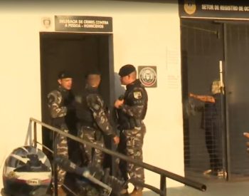Uma pessoa morre, seis são detidas e um policial militar é baleado durante troca de tiros, na Grande João Pessoa — Foto: TV Cabo Branco