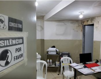 Unidades básicas de Saúde interditadas em Santa Rita, na Paraíba — Foto: CRM-PB/Divulgação