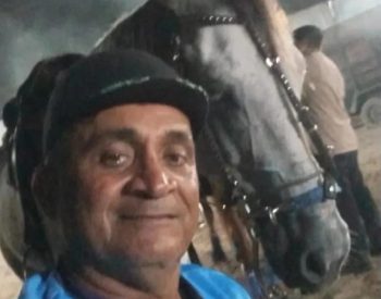 Homem foi identificado como Antônio Regis, de 55 anos. Ele era da cidade de Gurinhém — Foto: Reprodução/TV Cabo Branco