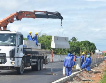 Obras em Parnamirim - Foto José Aldenir / Agora Imagens