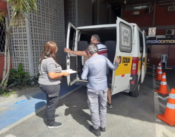 Vistoria de veículos que fazem transporte escolar em João Pessoa começa nesta segunda (6) — Foto: Prefeitura de João Pessoa
