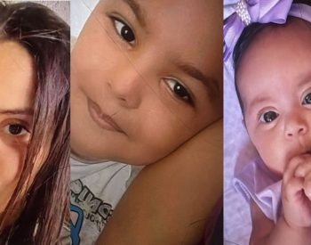 Jaqueline, Riquelmy, Maria Helena e José foram vítimas de um deslizamento de barreira em Dois Unidos, na Zona Norte do Recife — Foto: Reprodução/WhatsApp