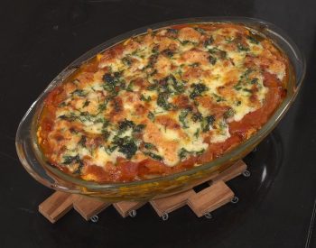 Xerém gratinado com frango desfiado e molho de tomate caseiro é a receita deste sábado (30), do Chef JPB — Foto: TV Cabo Branco/Reprodução