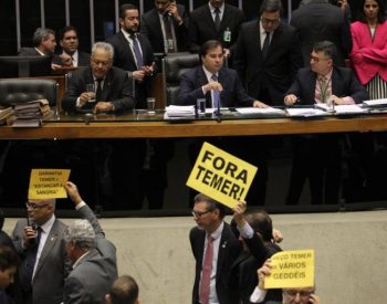 Câmara votou pelo arquivamento da segunda denúncia contra Michel Temer Foto - Wilton Júnior / Estadão.